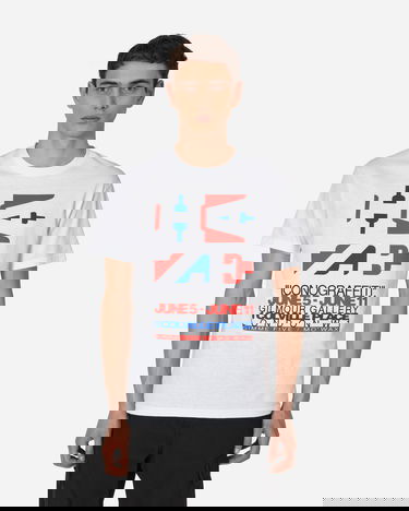 T-shirt Pleasures Gallery T-Shirt Hvid | P22U010 WHITE, 3