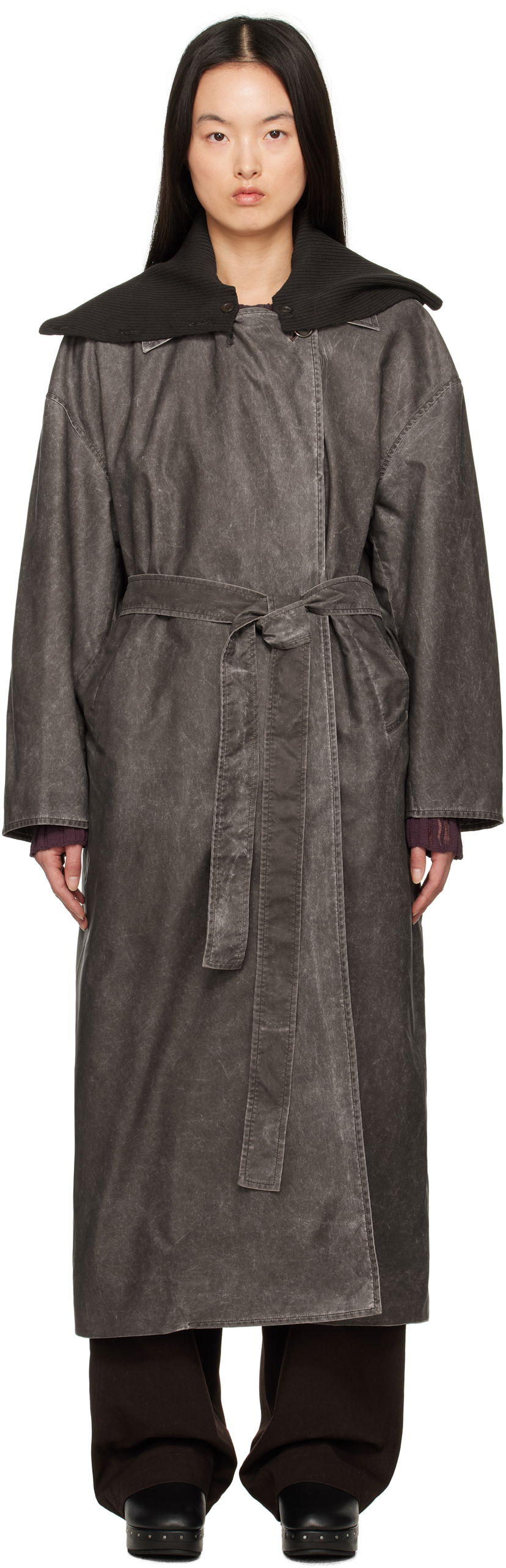 Trenchcoat OUR LEGACY Our Legacy Court Coat Grå | W2251CA