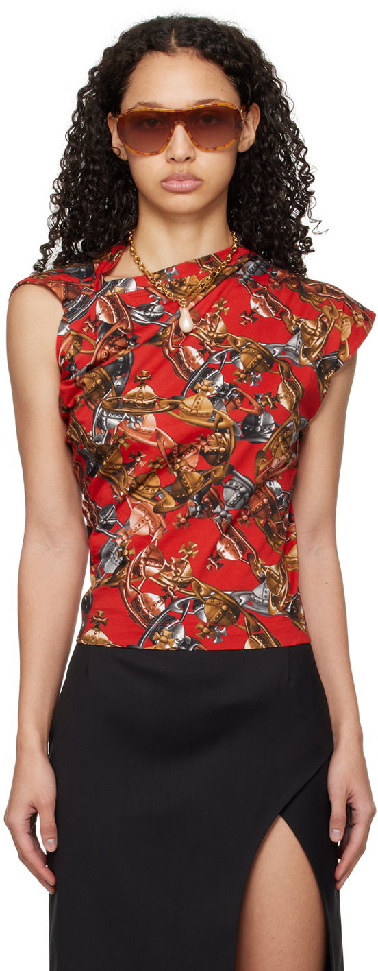 T-shirt Vivienne Westwood Hebo T-Shirt Rød | 1504000A-J006F-