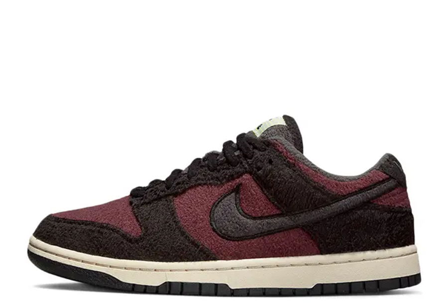 Sneakers og sko Nike Dunk Low "Fleece Burgundy Crush" Bourgogne | DQ7579-600, 1