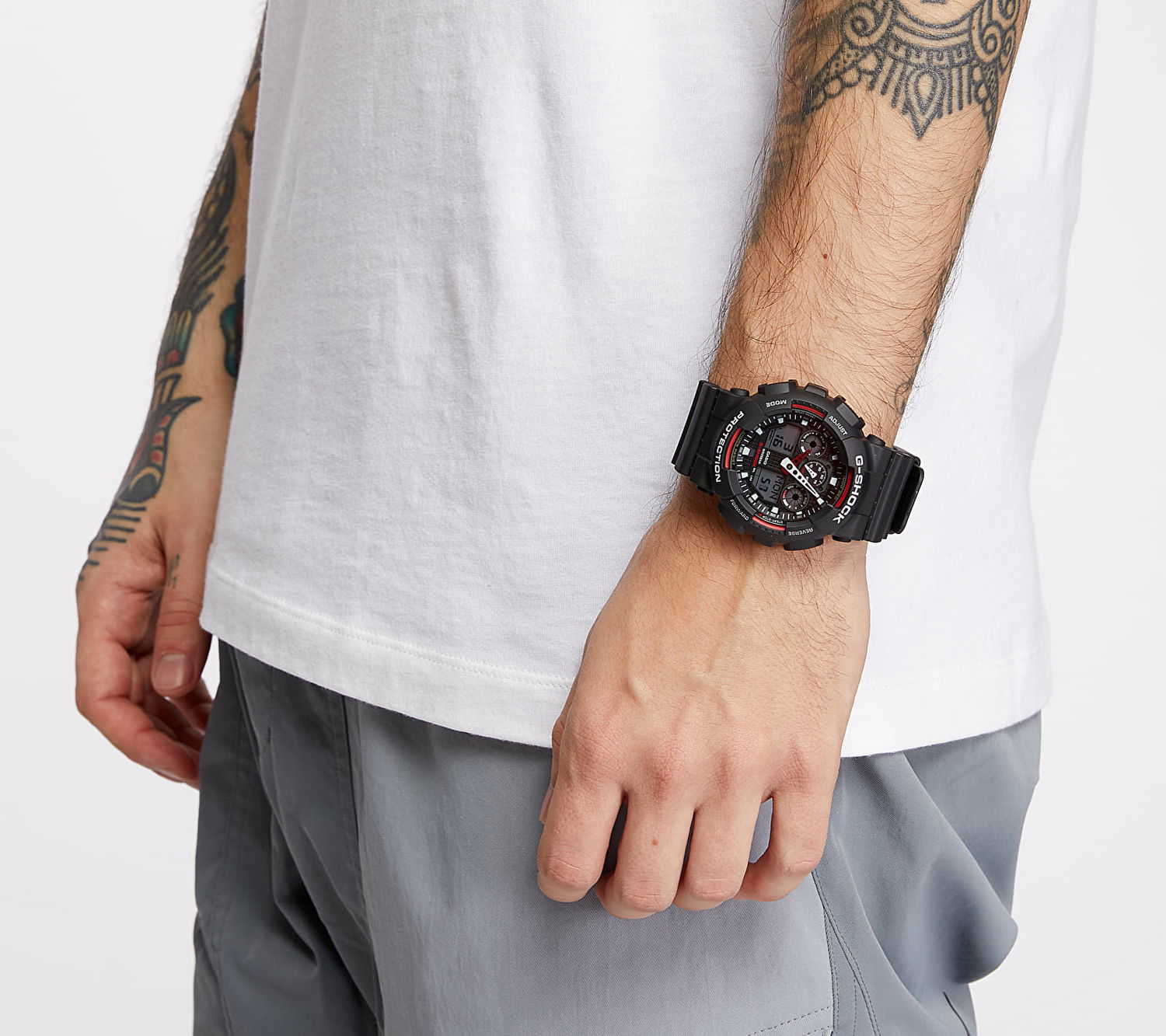 Ur CASIO G-Shock GA-100-1A4ER Sort | GA-100-1A4ER, 1