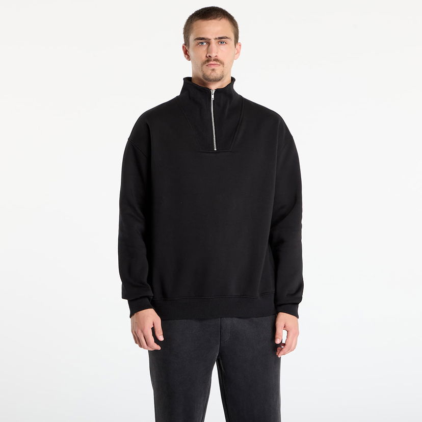 Sweatshirt Urban Classics Cut&Sew Troyer Sweatshirt Sort | TB7594-00007