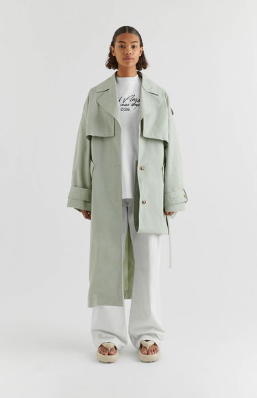 Frakker AXEL ARIGATO Atom Trench Coat Grøn | A2107003, 7