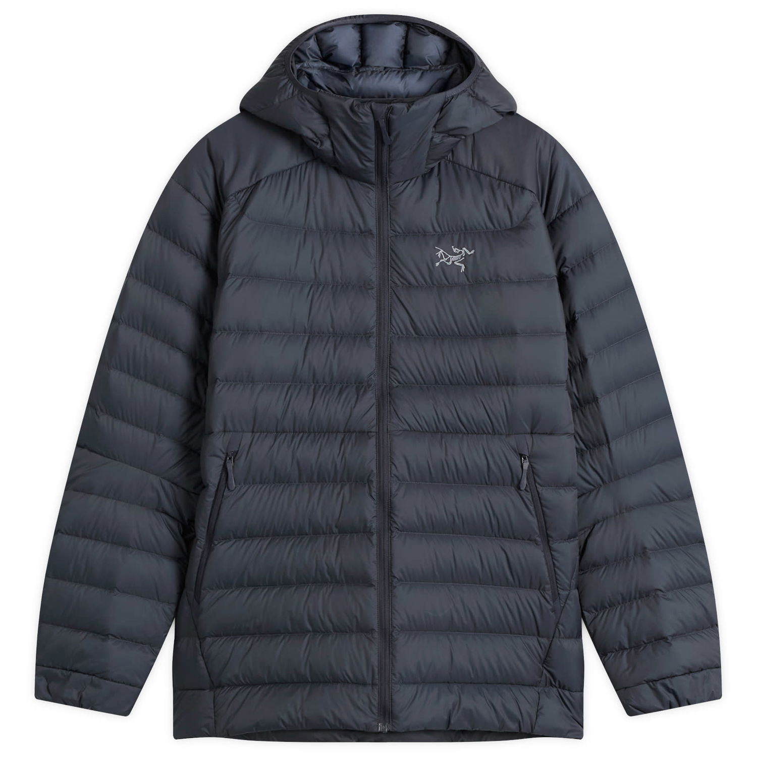 Puffer jakke Arcteryx Cerium Hooded Down Jacket, Size Small Mørkeblå | X000010521-001280, 1