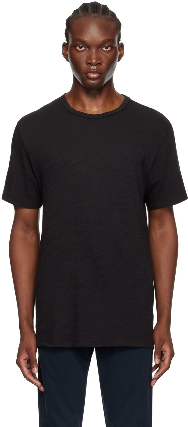 T-shirt rag & bone Rag & Bone Classic Flame T-Shirt Sort | M000T096G