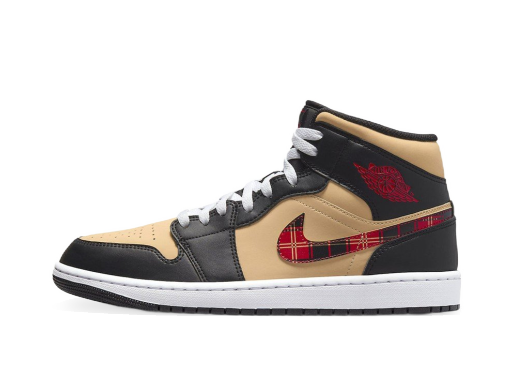 Sneakers og sko Jordan Air 1 Mid “Tartan Swoosh” Beige | DZ5329-001