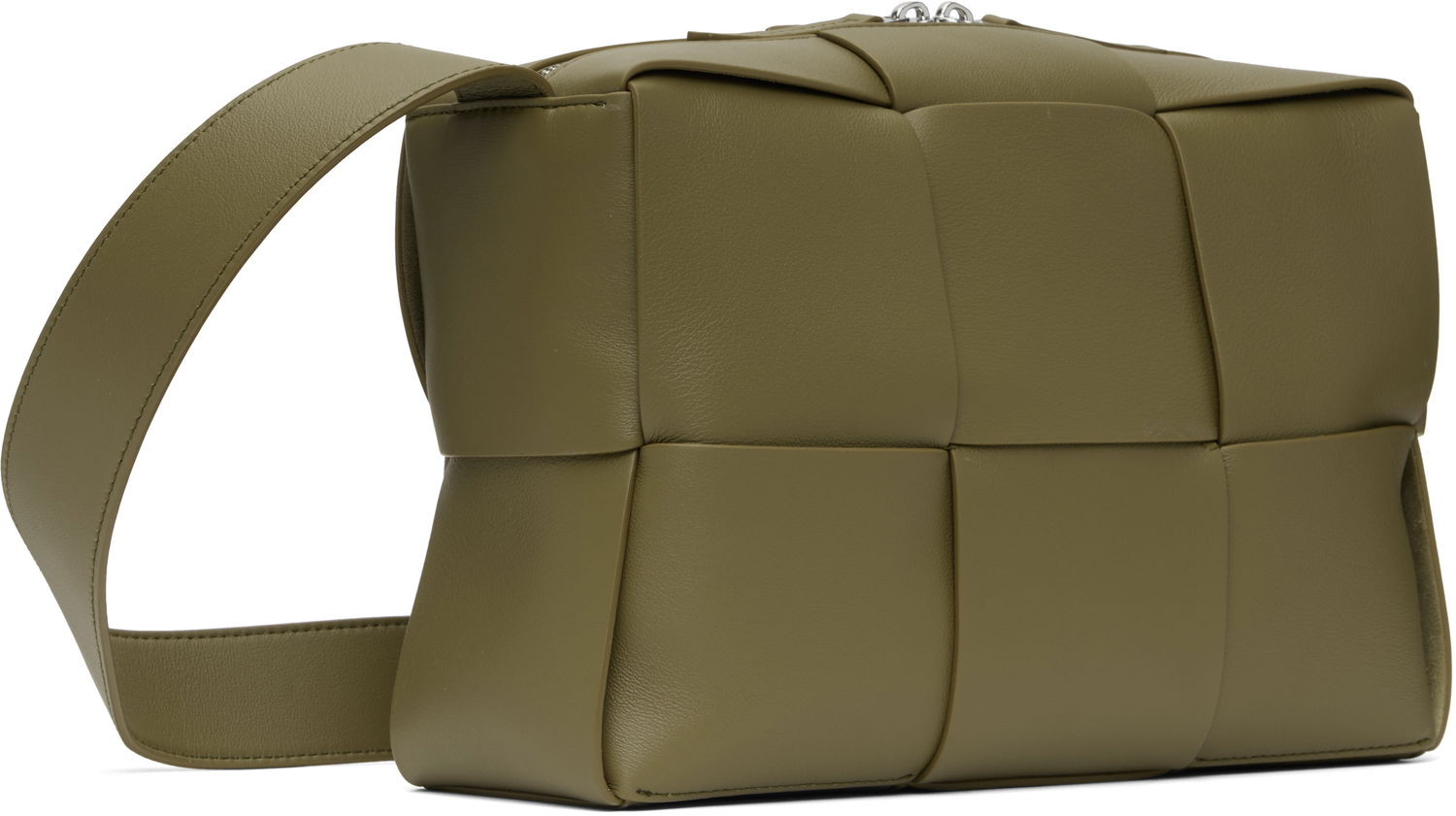 Skuldertaske Bottega Veneta Bottega Veneta Arco Camera Bag Grøn | 731165V56A12934, 1