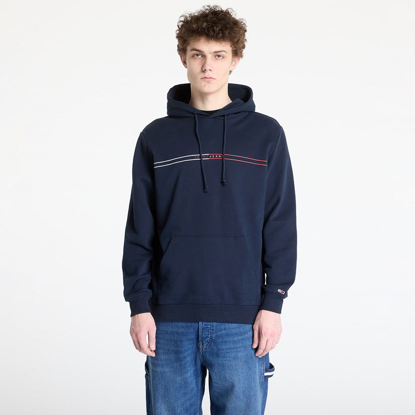 Sweatshirt Tommy Hilfiger Tommy Jeans Regular Entry Graphic Hoodie Mørkeblå | DM0DM20847 C1G