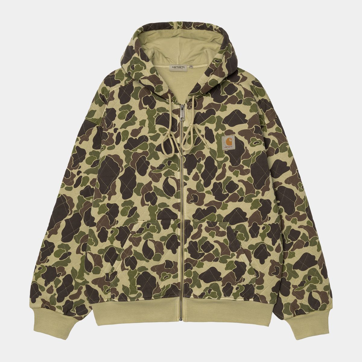 Sweatshirt Carhartt WIP Hooded Vista Quilted Sweat Jacket Camo Duck Flerfarvet | I035665_2, 0