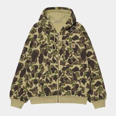 Sweatshirt Carhartt WIP Hooded Vista Quilted Sweat Jacket Camo Duck Flerfarvet | I035665_2, 0