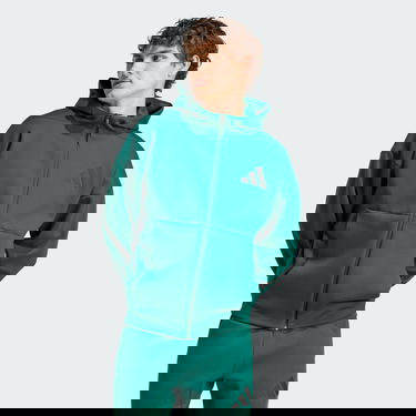 Sweatshirt adidas Performance Z.N.E. Full-Zip Hooded Grøn | JF6539, 1