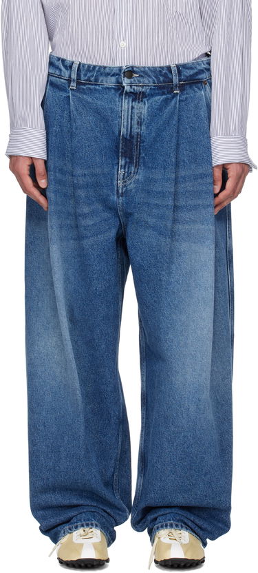 Jeans HED MAYNER Hed Mayner Pleated Jeans Blå | HMMA67021A-HA191, 0