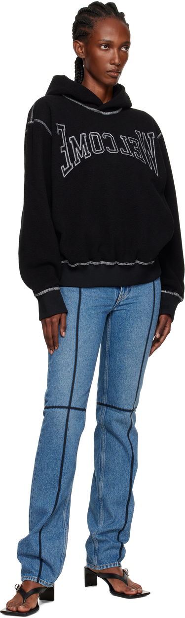Sweatshirt Maison Margiela MM6 Maison Margiela 'Welcome' Fleece Hoodie Sort | S52GU0243 M20126, 3