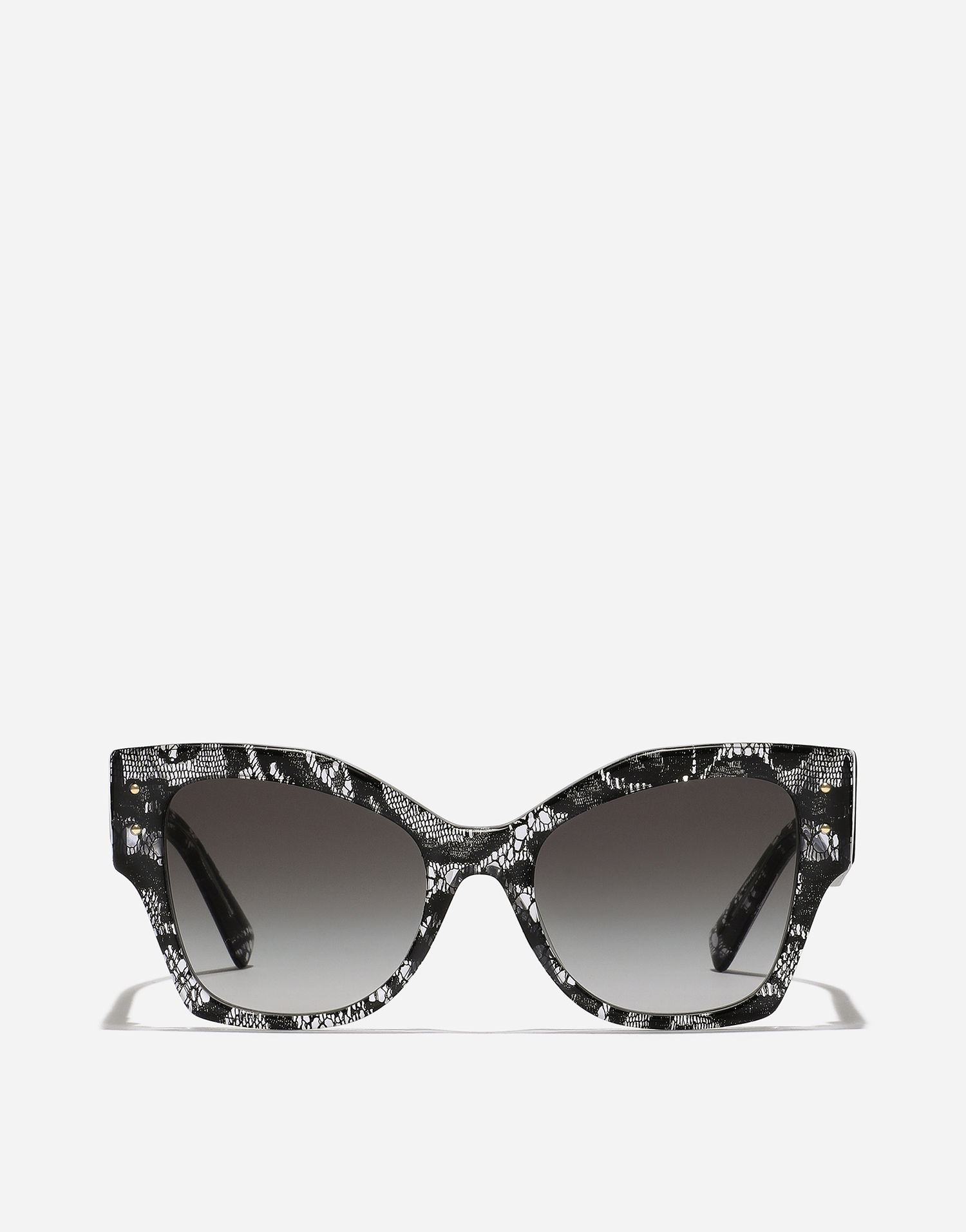 Solbriller Dolce & Gabbana Lace Sunglasses Sort | VG447AVP78G9V000, 0