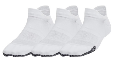 Sokker Under Armour Breathe 3-Pack No-Show Tab Training Socks Hvid | 1387052-100, 0