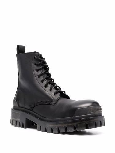 Sneakers og sko Balenciaga LEATHER ANKLE BOOTS W Sort | 600970WBBO01000, 1