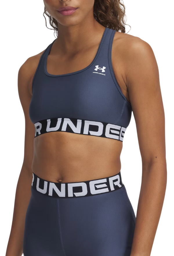 Bh Under Armour Under Armour HG Mid Branded Sports Bra Blå | 1383544-044