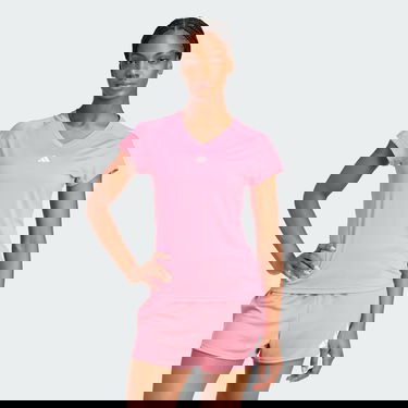 Tanktop adidas Performance AEROREADY Train Essentials V-Neck T-Shirt Lyserød | JN4661, 0
