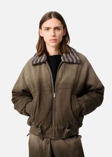 Jakke AXEL ARIGATO Axis Gradient Denim Jacket Brun | A3157002, 2