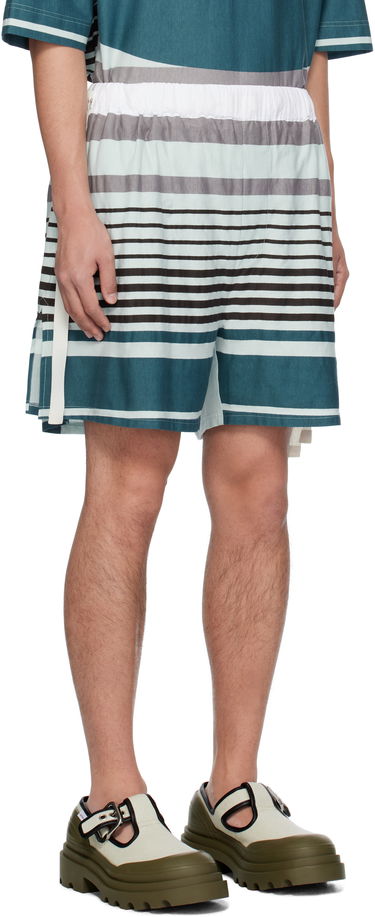 Shorts Craig Green Craig Green Striped Wave Shorts Flerfarvet | CGSS25CWOTRS85, 1