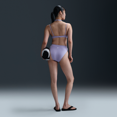 Badetøj Nike Essential High-Waist Bikini Bottoms Lilla | DH9951-515, 2