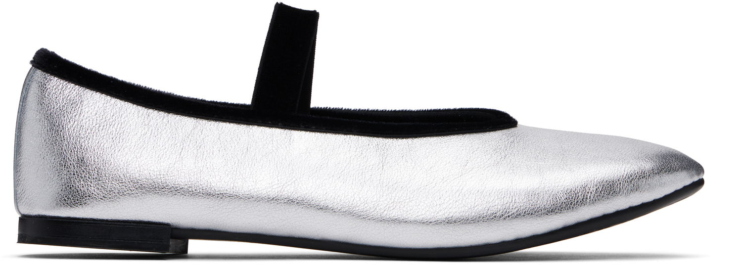 Tøj Repetto Repetto Lilouh Mary Jane Ballerina Flats Metalisk | V4233VEM, 0