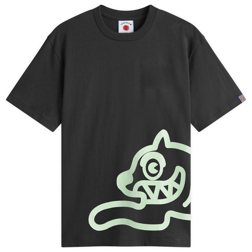 T-shirt BBC IceCream ICECREAM Jumbo Running Dog Graphic Tee, Size Large Sort | IC25147-BLK