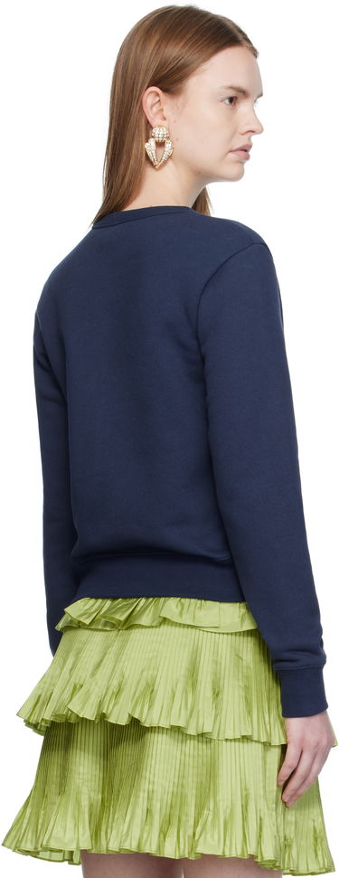 Sweatshirt Valentino Valentino 'Le Chien De La Maison' Appliqué Sweatshirt Mørkeblå | 7B3MF24Z9L8, 2