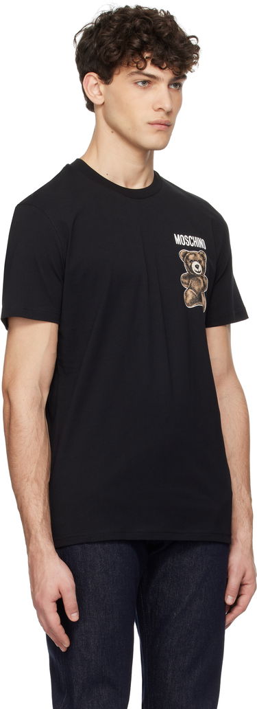 T-shirt Moschino Moschino Teddy Bear Graphic T-Shirt Sort | 251ZZV071102411555, 1