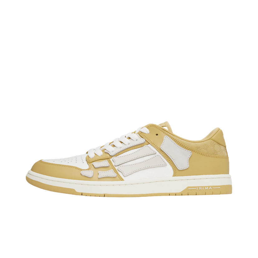 Sneakers og sko AMIRI Debossed MA Quad Skel Top Low Gul | AMFOSR1115