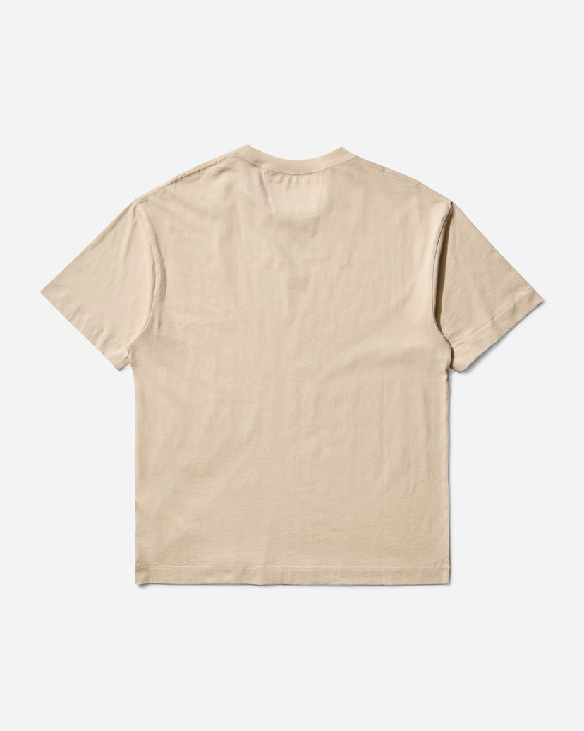 T-shirt C.P. Company 30/1 Jersey Graphic T-Shirt Beige | 19CMTS105A-005100W 402