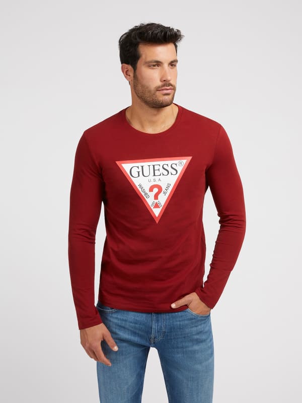 T-shirt GUESS T-Shirt Bourgogne | M2YI31I3Z14, 0