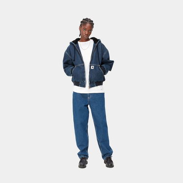 Jakke Carhartt WIP OG Active Jacket "Blue stone washed" Mørkeblå | I032240_01_06, 4