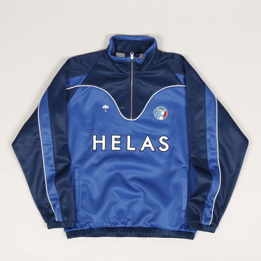 Vindjakke HÉLAS Helas Forza Quarter Zip Crewneck Blå | A05S1D1SWTQR01, 4