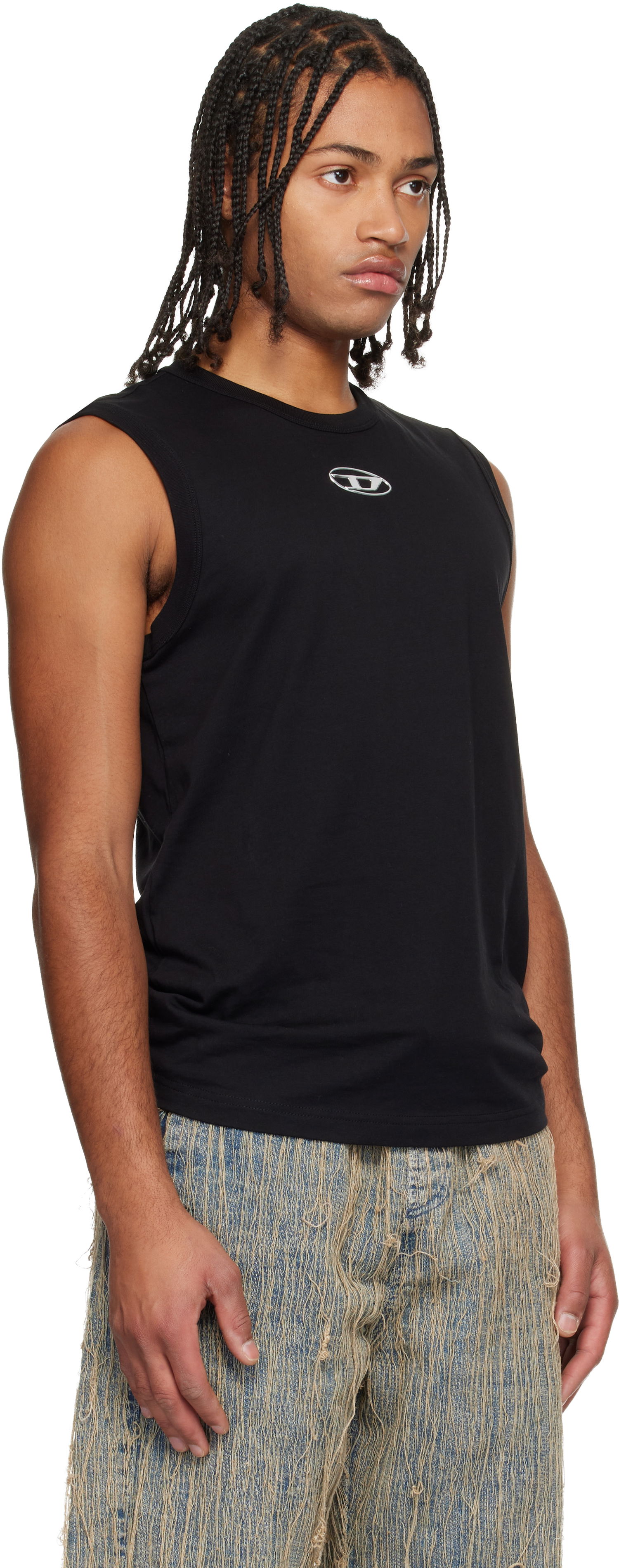 Tanktop Diesel T-Bisco-Od Tank Top Sort | A15372-0CLBR-9XX, 1
