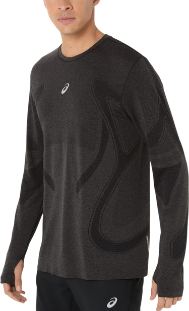 T-shirt Asics ASICS Road Seamless Long Sleeve Top Grå | 2011d356-001, 2