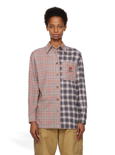 Skjorte KENZO Oversized Flerfarvet | FC62CH0619LI