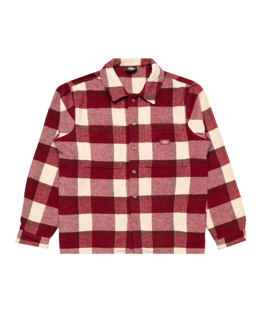 Skjorte Dickies Dickies Coaling Shirt 2XL Rød | 0A4XZZ-TIBETAN-RED