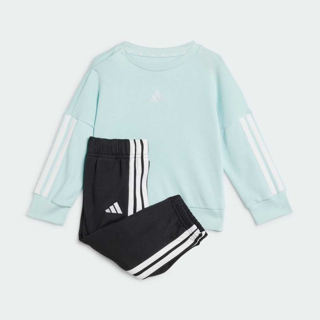 Træningsdragt adidas Performance Essentials Joggers Set Turkis | JW3432, 0