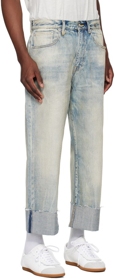 Jeans R13 R13 Cuffed X-Boyfriend Jeans Blå | R13MD111-D218C, 1