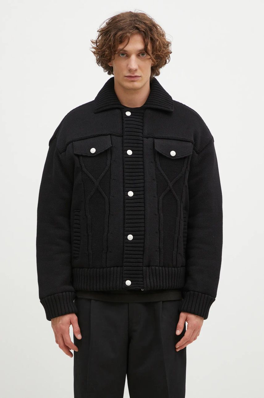 Sweater KENZO Oversized Knitted Jacket Sort | FE65OU1419NC.99, 0