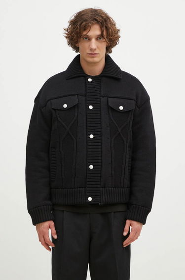 Sweater KENZO Oversized Knitted Jacket Sort | FE65OU1419NC.99, 0