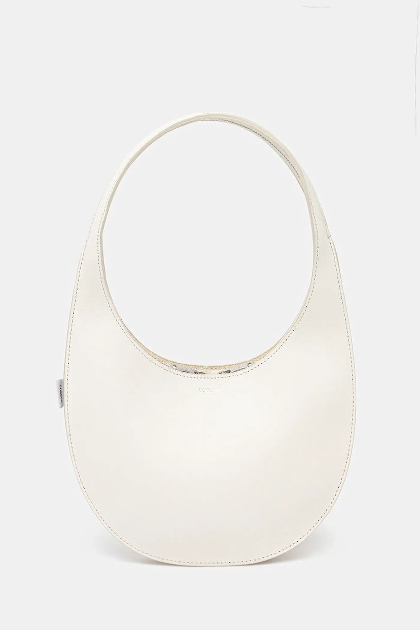 Håndtaske Coperni Coperni Double Mini Swipe Bag Hvid | COPBA108F6043