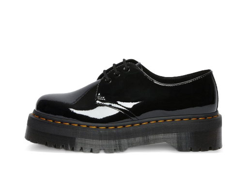 Sneakers og sko Dr. Martens 1461 Quad Patent Leather Platform Sort | DM26647001