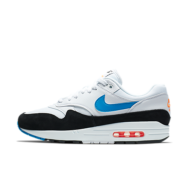 Sneakers og sko Nike Air Max 1 "Photo Blue Total Orange" Hvid | AH8145-112, 0