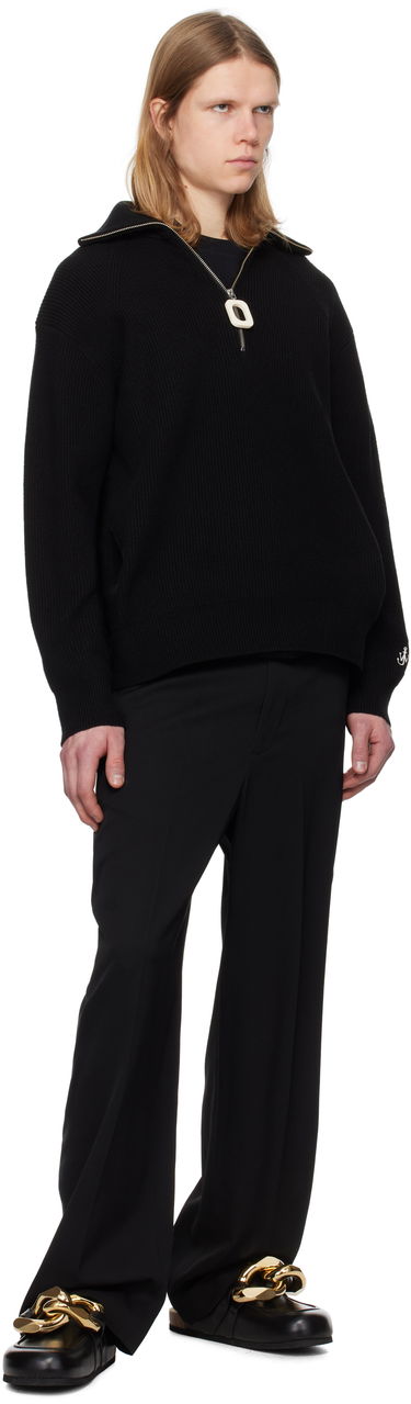 Sweater JW Anderson JW Anderson Half-Zip Knit Sweater Sort | KW1285-YN0372, 3