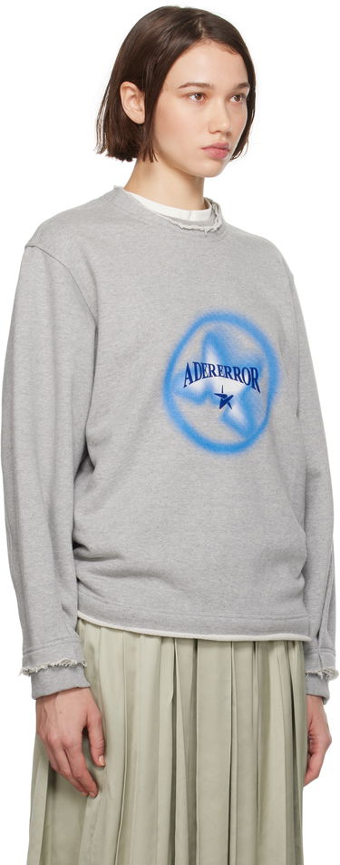 Sweatshirt ADER ERROR Product. 41 Distressed Sweatshirt Grå | BN01FWSW0102GR, 4