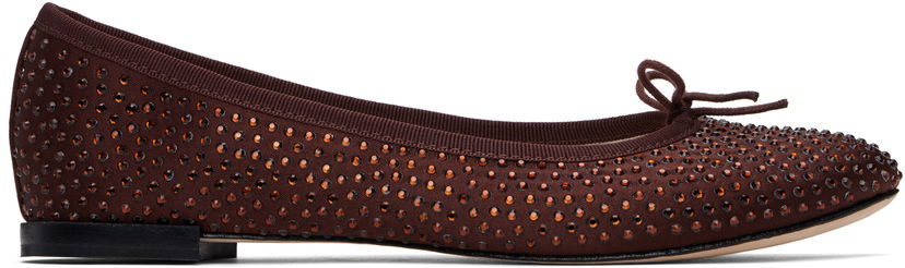 Kjole Repetto Repetto Cendrillon Ballerina Flats Brun | V374SATST