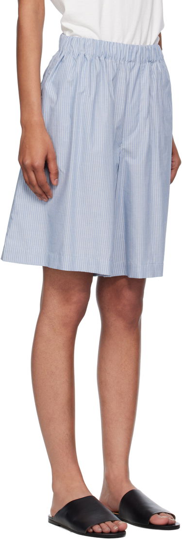 Shorts Baserange Baserange Claude Striped Relaxed Shorts Blå | SSCL-PO-AU25, 1