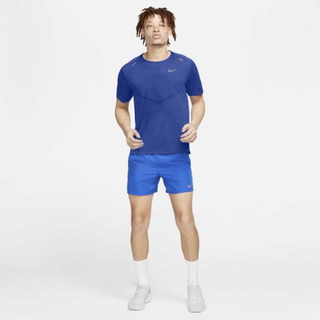 T-shirt Nike Dri-FIT ADV Techknit Ultra Short-Sleeve Running Top Blå | CZ9046-451, 1